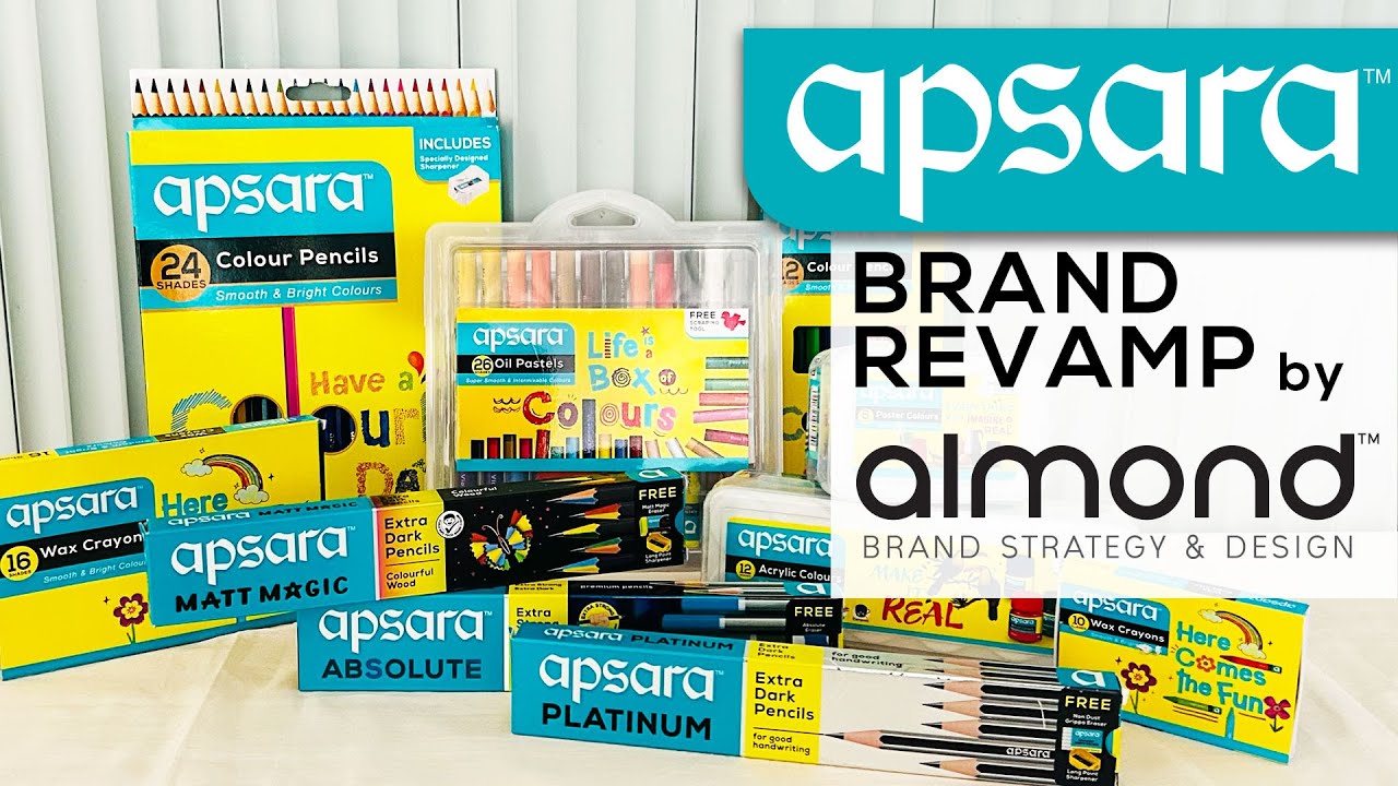 Apsara Rebranding | Iconic Brand Revamp | Logo & Packaging Design by specialists - Almond Branding
