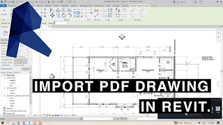 HOW TO IMPORT PDF IN REVIT - TUTORIAL