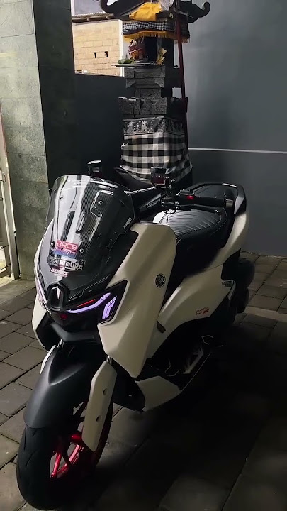 NMAX Turbo TechMax custom set up. #yamaha #nmax #yamaha #nmaxnation #scooter #nmaxtechmax