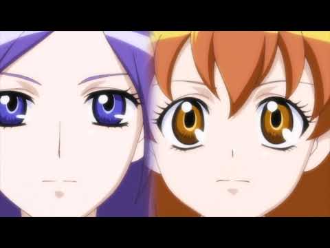 [1080p] Precure Beat Up! (Cure Berry \u0026 Cure Pine Transformation)