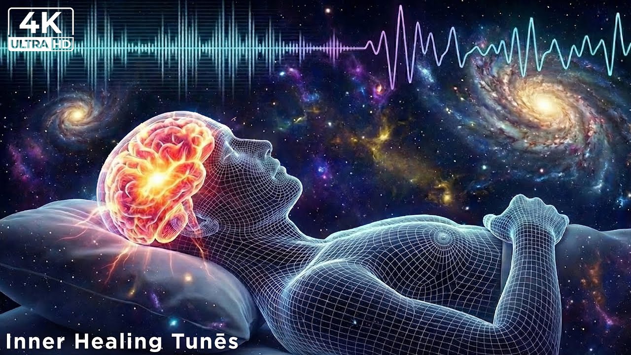 432Hz + 528Hz + 741Hz | The DEEPEST Healing Sleep: Whole Body ...