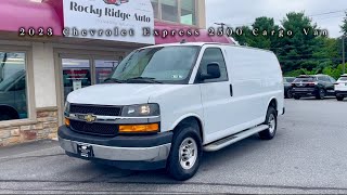 2023 Chevrolet Express 2500 Cargo Van with only 11k MILES!! Check out the clean cargo space! 2023 Chevrolet Express 2500 Cargo Van with only 11k MILES!! Check out the clean cargo space!