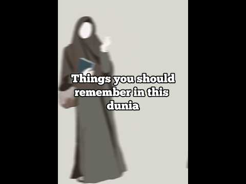 Things you should