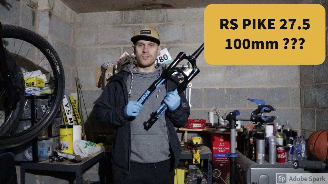 Rock Shox pike 27.5 zmiana skoku z 160 na 100mm