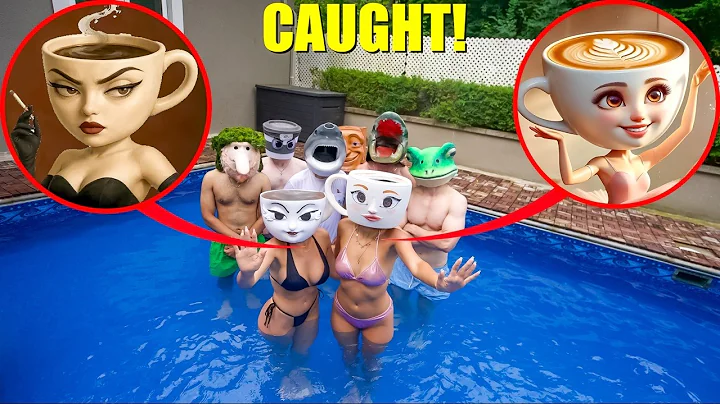 I CAUGHT BALLERINA CAPPUCCINA SISTERS ON A POOL DATE IN REAL LIFE! (ITALIAN BRAINROT)