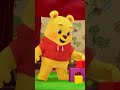 Pooh Bear helps Bea build a tower with blocks! 🧡 | Playdate with Winnie the Pooh |  ⁨Disney Jr.