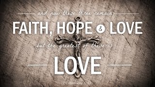 1 Corinthians 13 (Biblical Love) ♫ Music for Piano