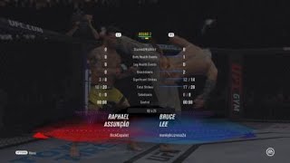 Monkey and old Bruce Lee UFC 4