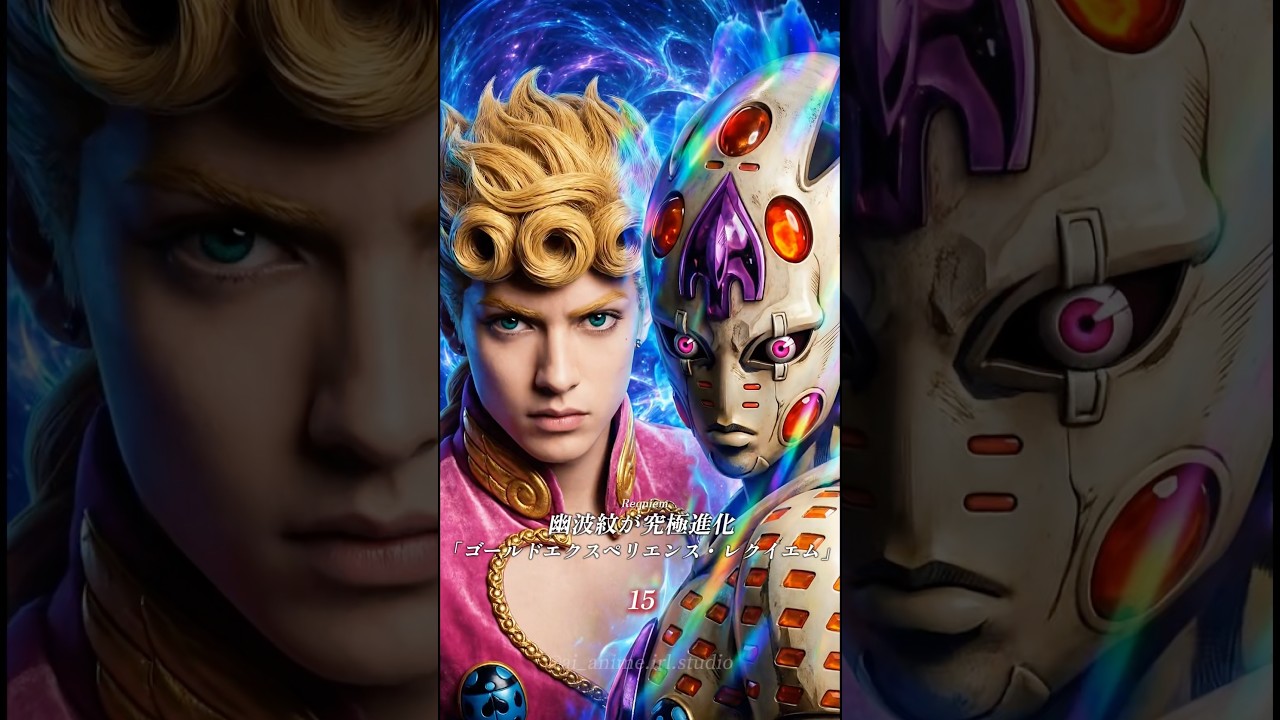 ジョルノ・ジョバーナの人生 #anime #jojo #ジョジョ #ai