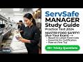 ServSafe Manager Study Guide 2026 Practice Test Food Safety Exam Review