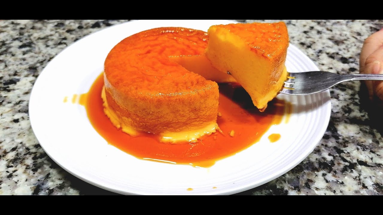 FLAN DE ZANAHORIA!!// sin horno ni huevo ¡3 ingredientes principales!