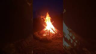 Spring time fire