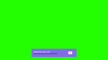 YouTube Lower Third Animation_12 Green Screen Download For Free