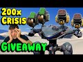 GIVEAWAY: 200x New CRISIS War Robots &amp; Talon Gameplay WR