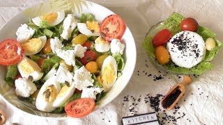 ريكوتا او جبنة منزلية الصنع ساهلة وبنينة مع طريقتي في تحضير سلطه يونانيه بالريكوتا  Fromage ricotta