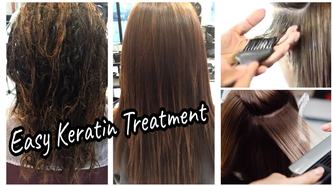 Keratin Treatment At Home for Straight Silky Smooth Hairs|Fiza