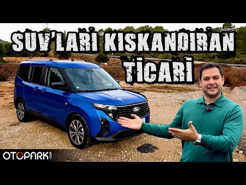 Yeni Ford Tourneo Courier Test Sürüşü | Suv'ları kıskandıran ticari | OTOPARK.com