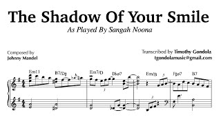 Miniatura del video "The Shadow Of Your Smile by Sangah Noona"
