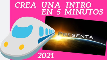 🚀 COMO crear una INTRO profesional para videos de ✅ YOUTUBE 2021 GRATIS, RÁPIDO ... 🚀 SIN PROGRAMAS!