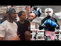 Shakur Stevenson PULLS UP on Gervonta Davis at Floyd Mayweather Jr. Gym| THE ONE Tank & 2Pac Shakur