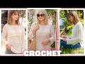 💕 PULL MI-SAISON🌿 FACILE, L&Eacute;GER ET POUR TOUTES LES TAILLES  📽️ TUTO CROCHET ALEXIS😍 @MamieCrochet​
