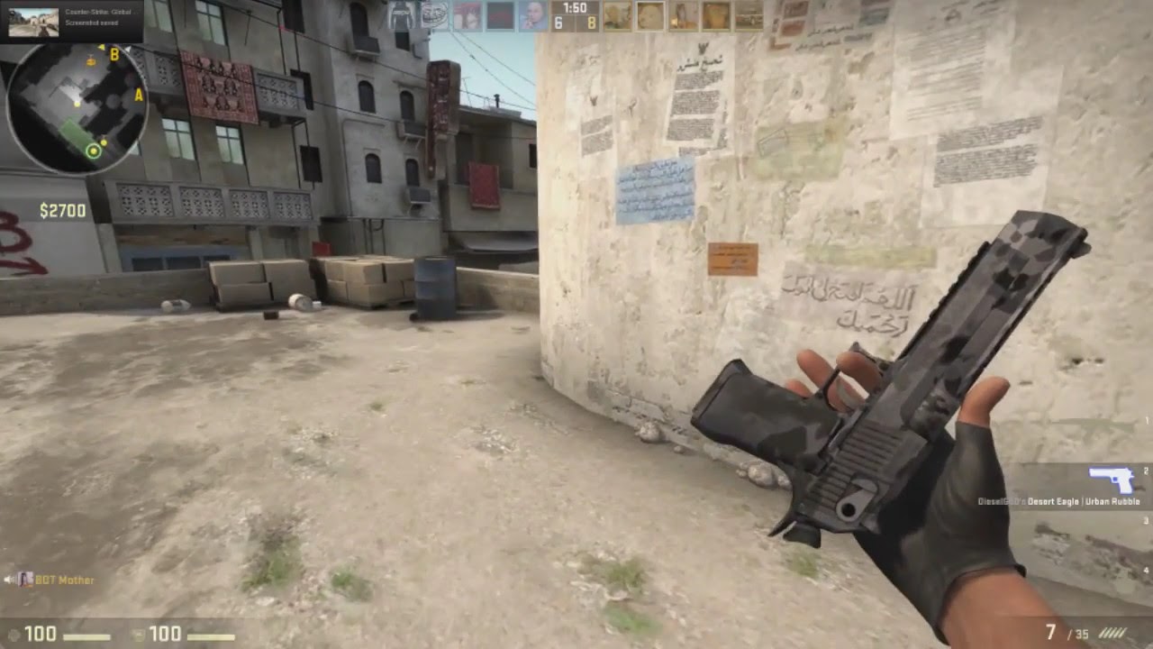 Desert Eagle Urban Rubble - Counter Strike Go Skin