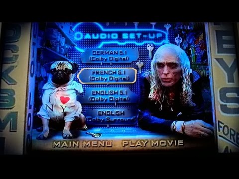 Menu DVD Men In Black