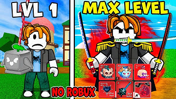 Blox Fruits Noob To MYTHCAL Powers With NO ROBUX