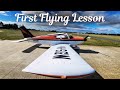 Flying High: My First Lesson Soaring Over Jeremy Clarkson's Diddly Squat Farm!