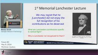 Forum 80 History: FW Lanchester: Forgotten Contributions to Rotorcraft Aerodynamic Theory &  Design