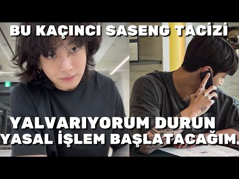 Yine saseng tacizi. Jk evine yemek gönderen fana " Durun Artık" diye yalvardı