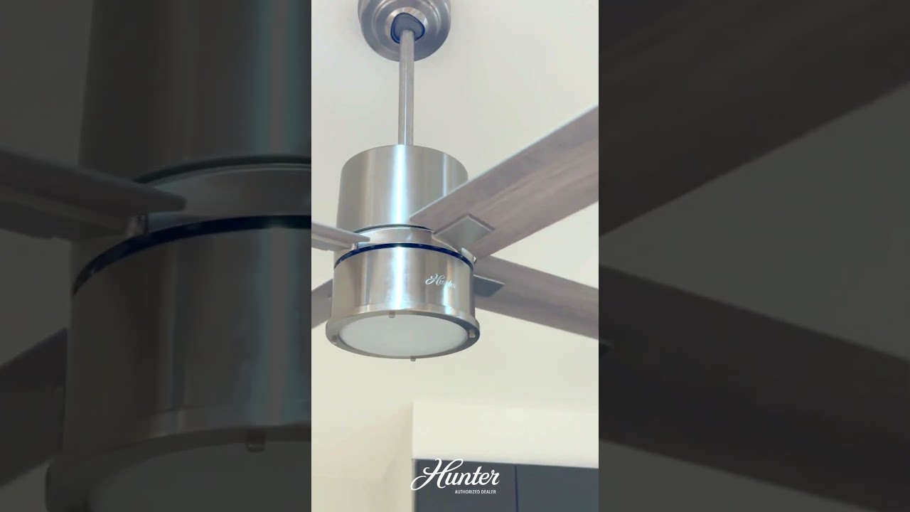 Hunter Fan Beck - Brushed Nickel 44" Indoor Contemporary 