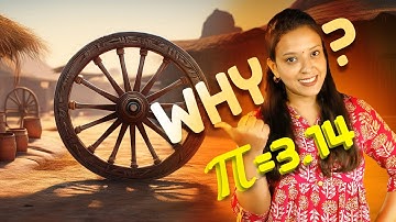 WHY π = 3.14 or 22/7 ? This Bullock Cart 🛞 Explains π Better Than Any Math Teacher !!