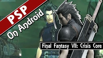 Crisis Core Final Fantasy VII (PPSSPP v0.9.1) PSP Emulator on Android