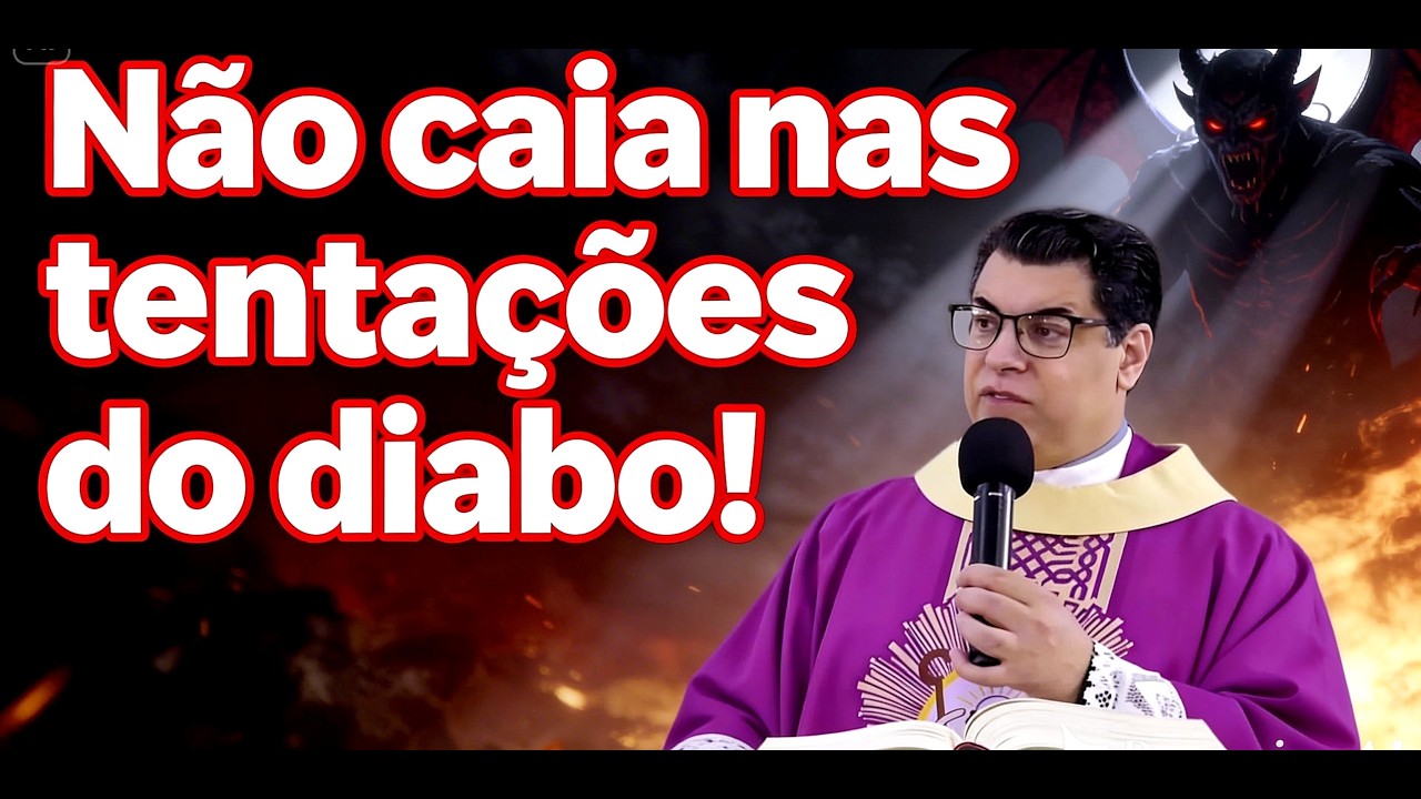 Como vencer as tentações do demônio — Padre Chrystian Shankar | Pregação completa!
