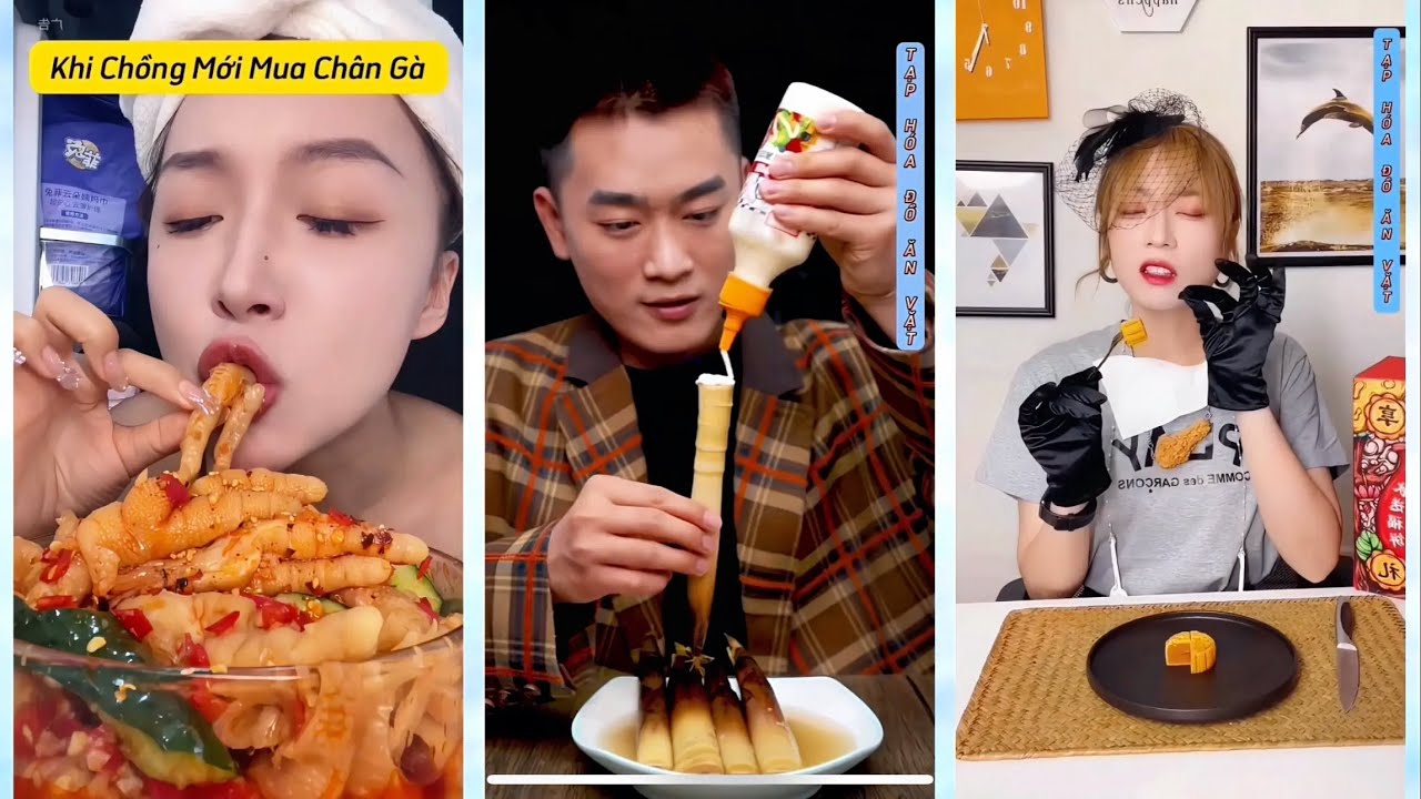 Tổng Hợp Mukbang Đồ Ăn Vặt Hay Nhất | Mukbang Đồ Ăn Vặt P44
