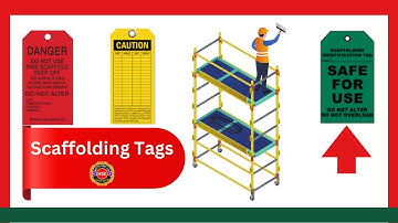 Scaffolding Tags | Scaffold Safety Tips | Work at height Safety Training  safetyfirstlife