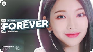 aespa - Forever Line Distribution (Color Coded)