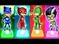 Catboy  owlette  gekko  romeo  pj masks  tiles hop edm rush