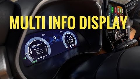 Toyota Dash Screen- How to Use Multi-Information Display Toyota Highlander Best Toyota SUV