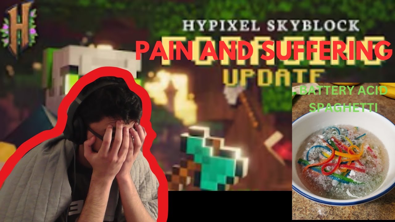 SKYBLOCK FORAGING TRAILER MADE ME DIE - hypixel skyblock - YouTube