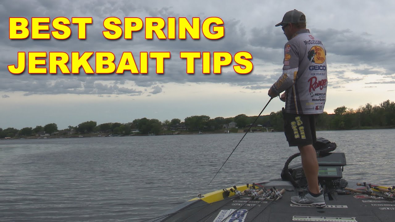 Spring Bass Fishing With Jerkbaits with Mike McClelland, Video