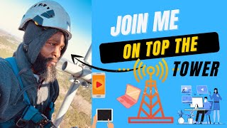 Climbing 300 FEET HIGH | Self Support Tower