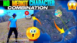 No Medkit Challenge In Zone 🤟😲 Unlimited Hp Character Combination In Free Fire 🔥 Hrk Official