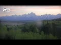 Teton Time Lapse of sunset viewed from Buffalo Valley on May 25, 2026