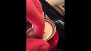 How To Open A Can Quietly With Your Finger