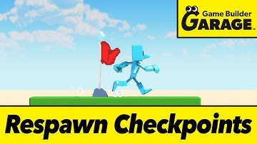 Respawn Checkpoint Flags (Game Builder Garage Tutorial)