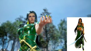Tekken 8 - Dc Comics Talia Al Ghul Zafina Customization Matches