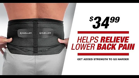 Mueller Lumbar Support Back Brace