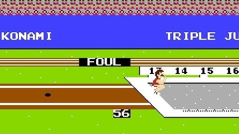 Track & Field (NES) - Gameplay - No Commentary